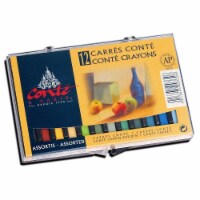 Conte Crayon Set - 12-Color Set