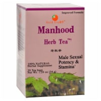Health King Manhood Herb Tea - 20 Tea Bags - Pack of 3