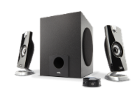 Cyber Acoustics Powered Speaker System - Black Perspective: Main