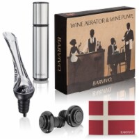 Barvivo Red Wine Aerator & Pump with 2 Stoppers - Ultimate Gift for Any Occasion