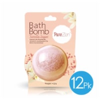 Grand Fusion Bath Bomb Jumbo Size 4.2 oz - Vanilla Suger 12 Pack Perspective: Main
