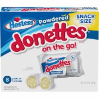 Hostess Donettes Mini Donuts, Powdered, 10.5 Ounce (Pack of 6)