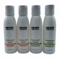 Keratin Complex Keratin Care Shampoo 3 OZ Set of 2 & Conditioner 3 OZ Set of 2