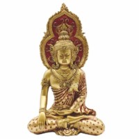 FC Design 9.5 H Black and Gold Meditation Buddha Statue Religious Figurine Home Decor