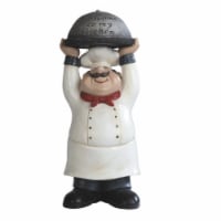 FC Design 14 H Chef Holding Welcome to My Kitchen Tray Dining Room Figurine Home Decor
