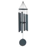 FC Design 34 Long Black Traditional Tuned Wind Chime Garden Decor
