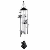FC Design 34 Long Hummingbird Silhouette Wind Chime Garden Decor Perfect House Warming Gifts
