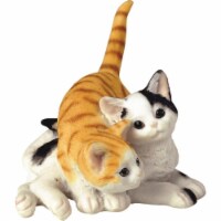 FC Design 3.5 H Orange Tabby superimposed on Tuxedo Fantasy Figurine Home Decor