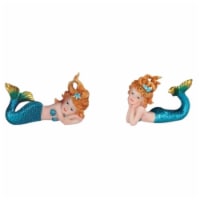 FC Design 2-PC Lovely Mini Mermaid 4.5 W Fantasy Figurine Set Home Decor