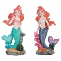 FC Design 2-PC Lovely Mini Mermaid 5 H Fantasy Figurine Set Home Decor