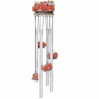 FC Design 23 Long Fire Truck Round Top Wind Chime Garden Decor Perfect House Warming Gifts