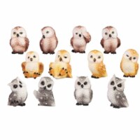 FC Design 12-PC Set Mini Owl 2 H Statue Fantasy Figurine Home Decor