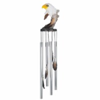 FC Design 23 Long Eagle Round Top Wind Chime Wild Animal Garden Decor
