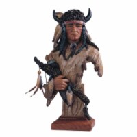 FC Design 13 H Indian Warrior Bust Statue Native American Figurine Home Decor