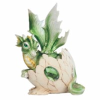 FC Design 4 H Fantasy August Birthstone Green Dragon Baby Hatchling Figurine Home Decor