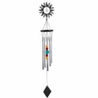 FC Design 34 Long Metal Black Sun Wind Chime Garden Decor Perfect House Warming Gifts