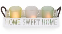 Dawhud Direct  Home Sweet Home  Decorative Votive Candle Holders Set
