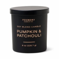 Foundry 8 oz Pumpkin & Patchouli Scented Candle