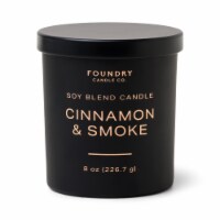 Foundry 8 oz Cinnamon & Smoke Scented Candle Perspective: Main