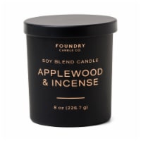 Foundry 8 oz Applewood & Incense Scented Candle Perspective: Main