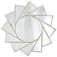 Pinwheel Circular Mirror