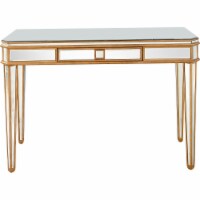 Camden Isle Finley 1 Drawer Mirrored Console Table