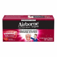 Airborne Very Berry Effervescent Tablets, 36 count 1000mg of Vitamin C