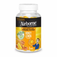 Airborne Honey Lemon Immune Support Supplement Gummies