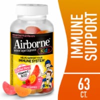 Airborne Kids Immune Support Assorted Fruit Flavor Gummies