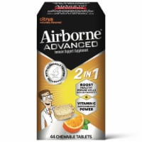 Airborne® Zesty Orangen Advanced Immune Support 2-in-1 Chewable Tablets