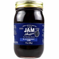 The Jam Shoppe All Natural Blackberry Jam 19 Oz Handcrafted Real Fruit Recipe