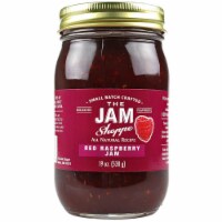 The Jam Shoppe All Natural Red Raspberry Jam 19 Oz Handcrafted Real Fruit Recipe