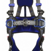 3m Dbi-Sala Harness,XL,Gray,Quick-Connect,Polyester  1403101