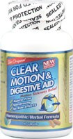 Clear Products Clear Motion & Digestive Aid™ Perspective: front
