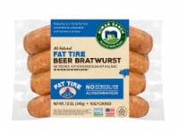 Niman Ranch Fat Tire Beer Bratwurst Perspective: Main