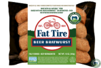 Niman Ranch Fat Tire Beer Bratwurst Perspective: Main