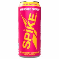 Spike® Strawberry Lemonade Energy Drink Can Perspective: Main