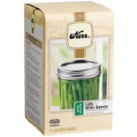 Kerr® Wide Mouth Lids with Bands