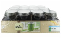 Kerr® Wide Mouth Pint Jar with Lid - 12 Pack Perspective: Main