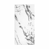 White with Silver Marble Paper Dinner Napkins (600 Napkins)