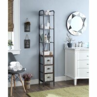4D Concepts 134022 Intek Tower with Three Drawers - Metal
