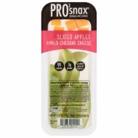 Pro2snax® Sliced Apples & Mild Cheddar Cheese Snack Perspective: Main
