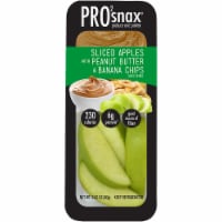 Pro2snax Sliced Apples, Peanut Butter & Banana Chips Perspective: Main