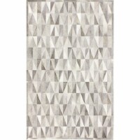 Bashian Santa Fe Nathan 5' x 8' Area Rug in Gray