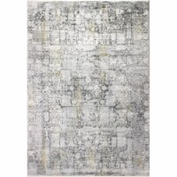 Bashian Allure Gala 5' x 8' Area Rug in Gray