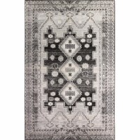 Bashian S231-CHAR-5X7.6-SE1001 5 ft. 1 in. x 7 ft. 6 in. Sierra Collection Transitional Polpr