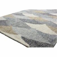 Bashian L124-MULTI-4X6-LM103 3 ft. 6 in. x 5 ft. 6 in. Luminous Collection Contemporary Visco