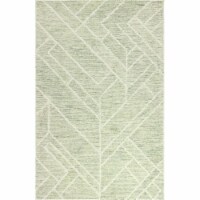 Bashian R120-CEL-9X12-CL158 8 ft. 6 in. x 11 ft. 6 in. Venezia Collection Transitional 100 Pe