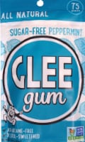 Glee Gum All Natural Sugar Free Gum Peppermint Perspective: Main