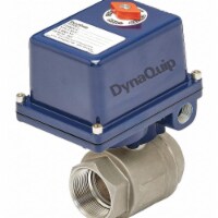 Dynaquip Controls Electronic Ball Valve,SS,1/2 In.  E2S23AJE23H